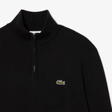 Lacoste AH1980 Quarter Zip Cotton Knit