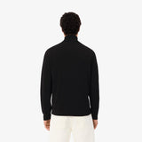 Lacoste AH1980 Quarter Zip Cotton Knit