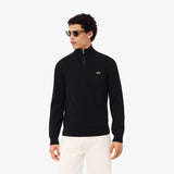 Lacoste AH1980 Quarter Zip Cotton Knit