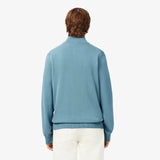 Lacoste AH1980 Quarter Zip Cotton Knit