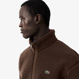 Lacoste BH8672 High Neck Sherpa Jacket
