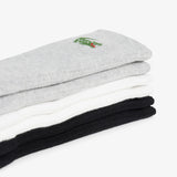 Lacoste 6-Pack Jacquard Crocodile  Sport Socks