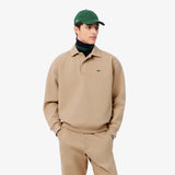 Lacoste SH9450 Polo Collar Piqué Sweatshirt