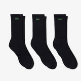 Lacoste 3-Pack Jacquard Crocodile Sport Socks