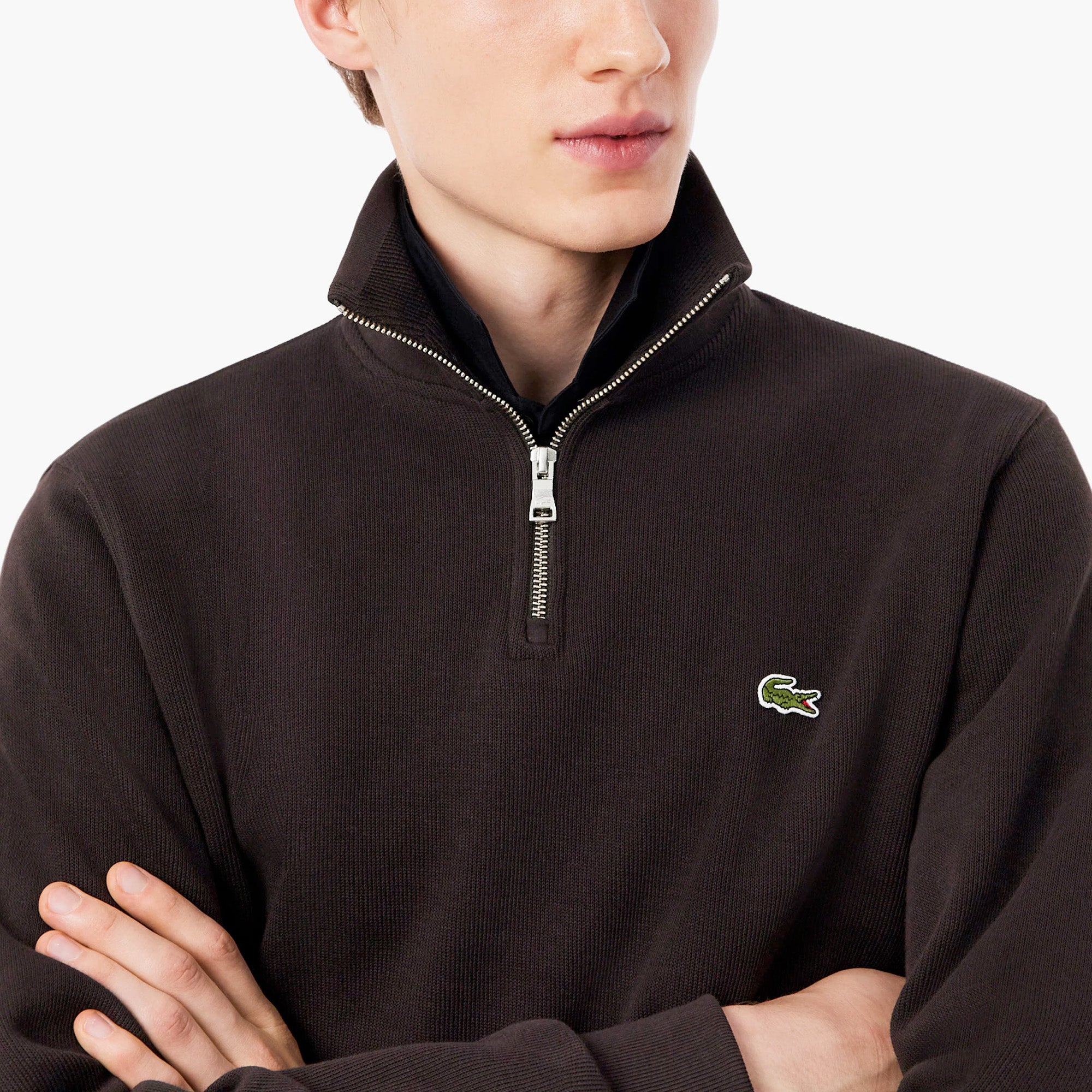 Lacoste SH1927 Quarter Zip Sweatshirt