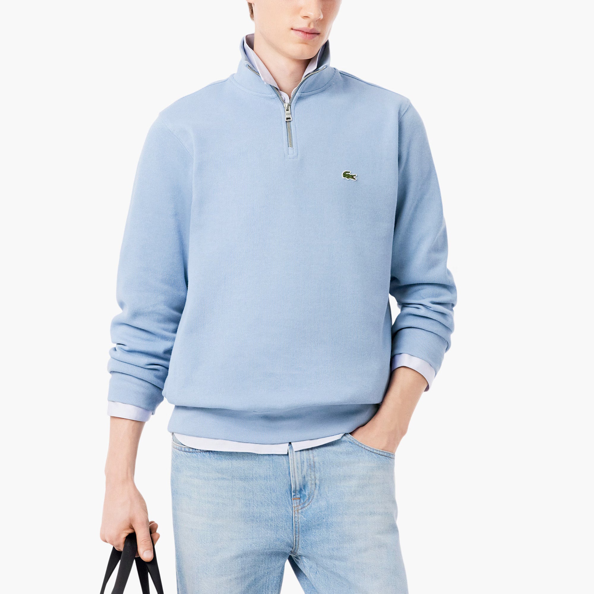 Lacoste SH1927 Quarter Zip Sweatshirt