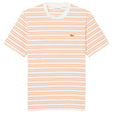 Lacoste TH0874 Striped Cotton T-Shirt