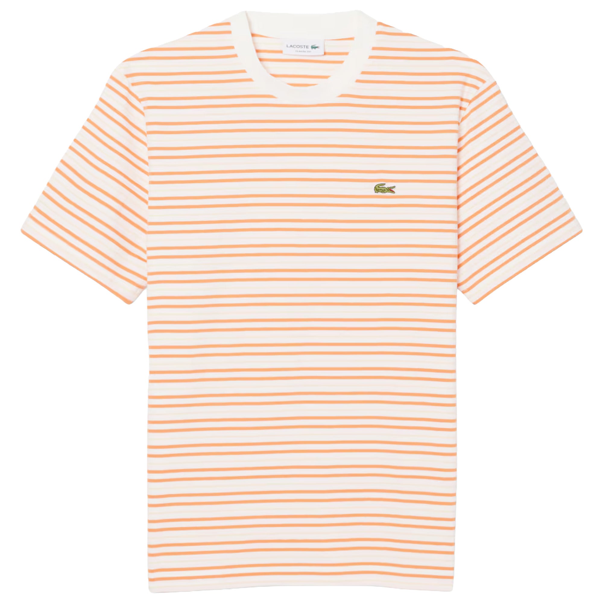 Lacoste TH0874 Striped Cotton T-Shirt