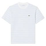 Lacoste TH0874 Striped Cotton T-Shirt