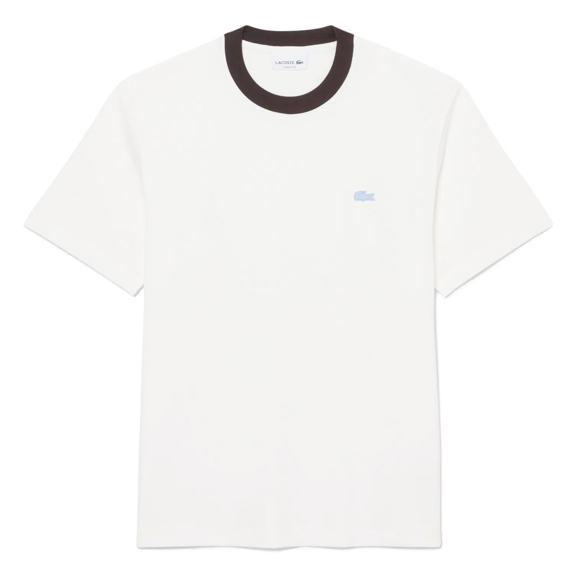 Lacoste TH2323 Contrast Neck T-Shirt
