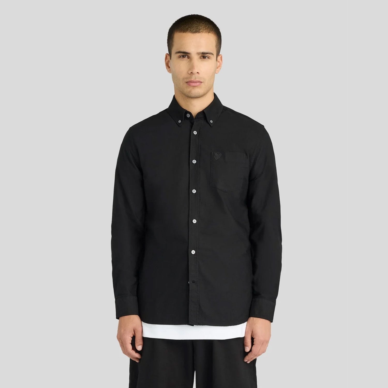 Lyle & Scott Tonal Plain Oxford Shirt
