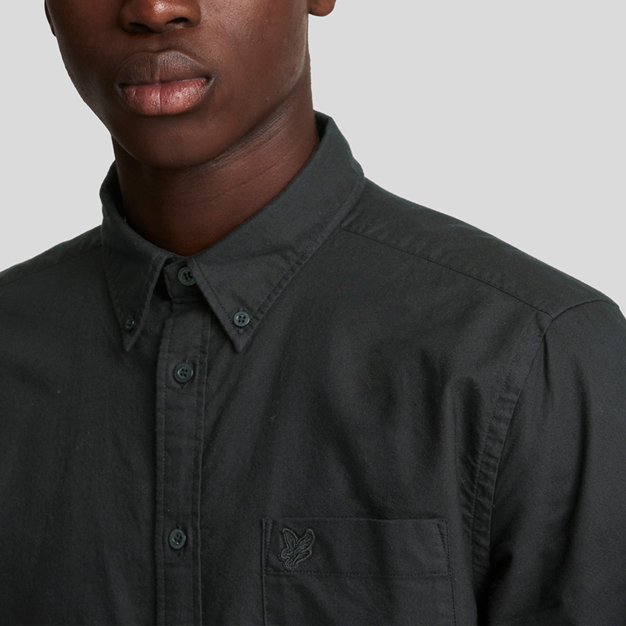 Lyle & Scott Tonal Plain Oxford Shirt