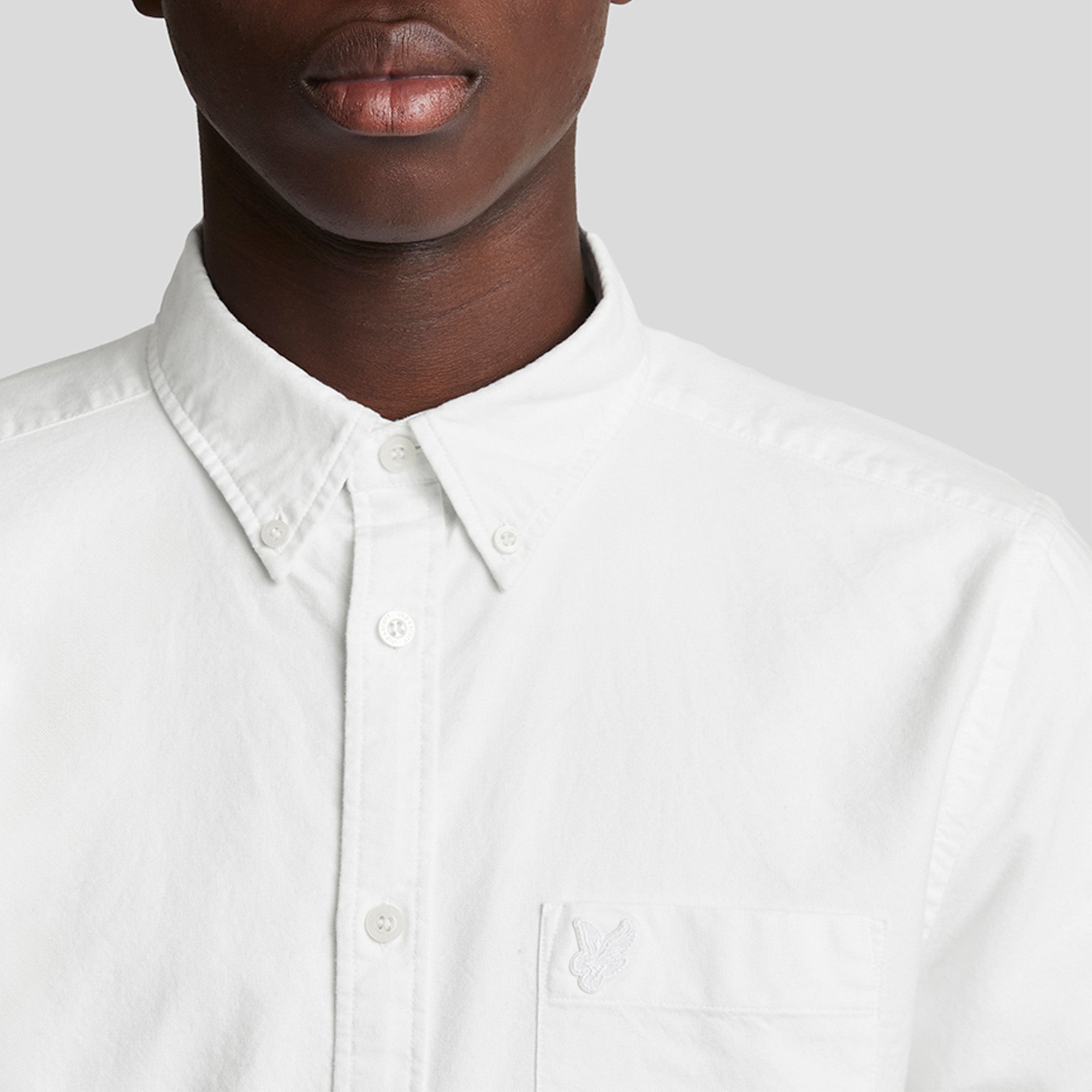 Lyle & Scott Tonal Plain Oxford Shirt