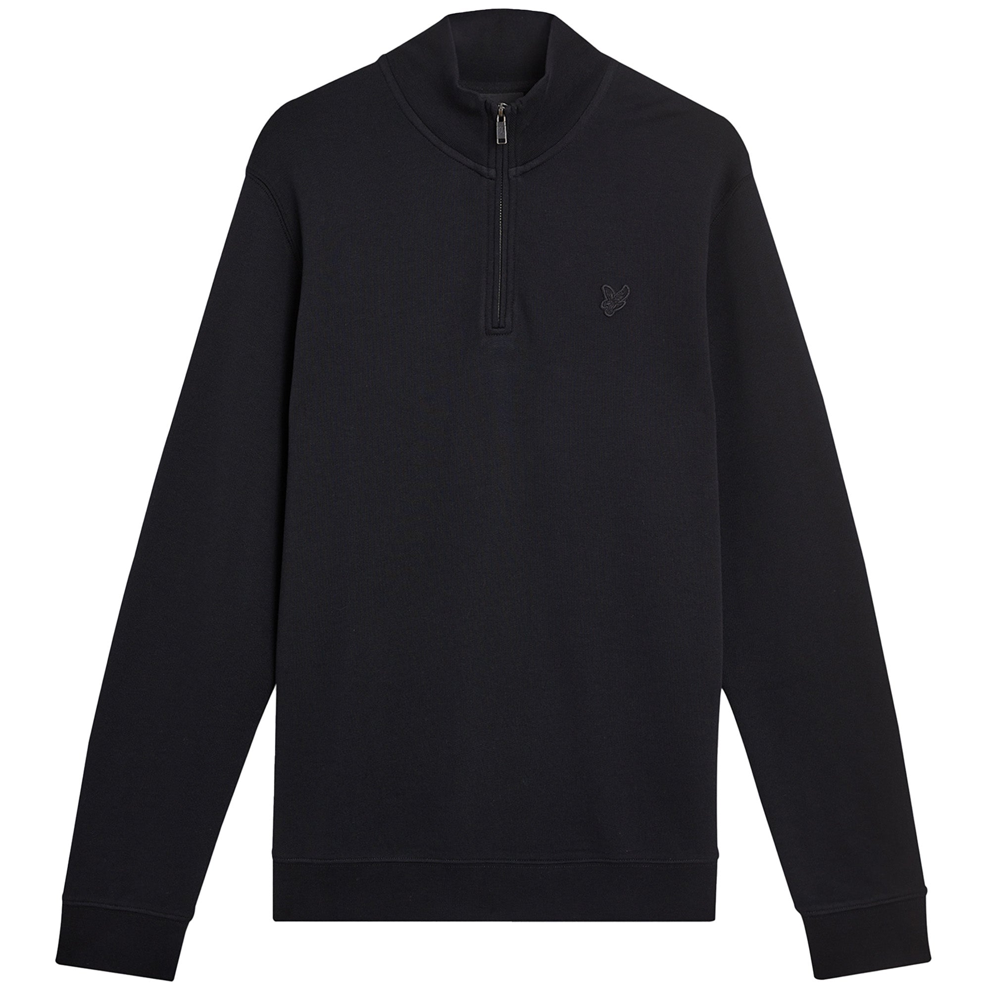 Lyle & Scott Tonal Superfine Quarter Zip Sweatshirt