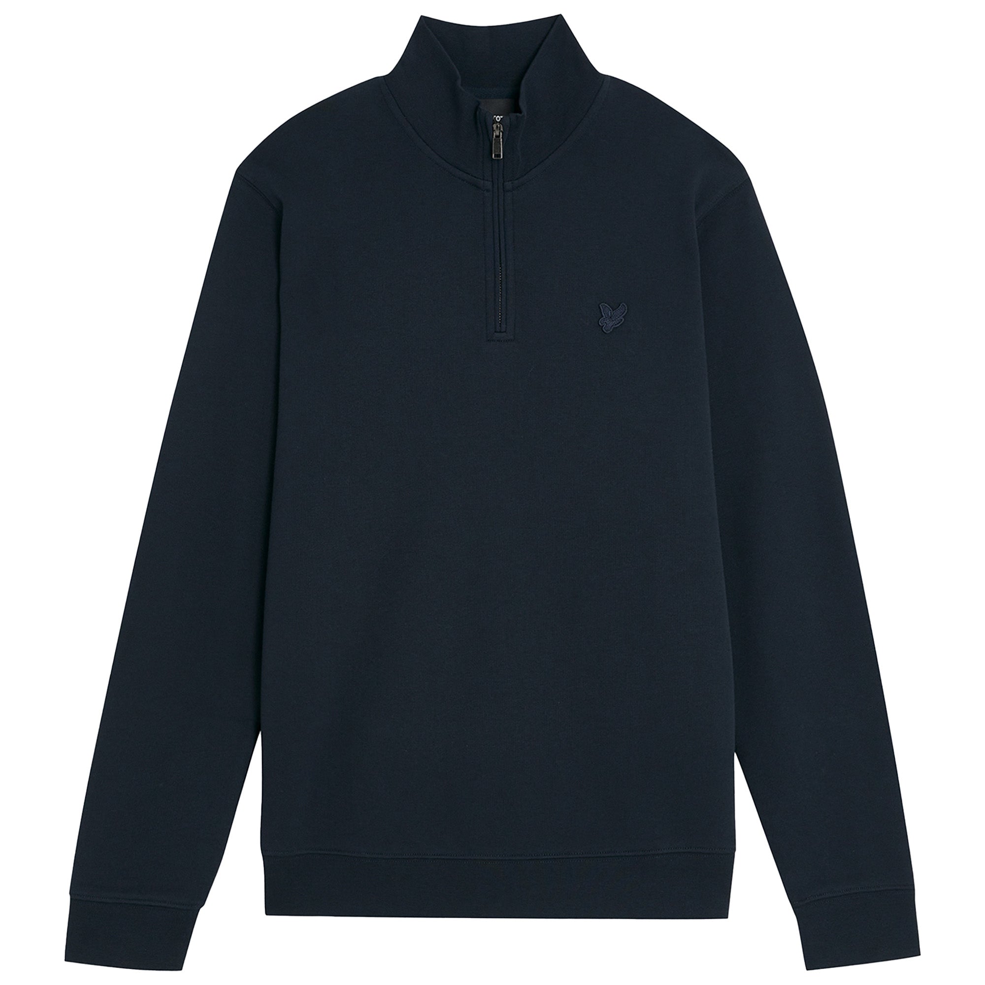 Lyle & Scott Tonal Superfine Quarter Zip Sweatshirt