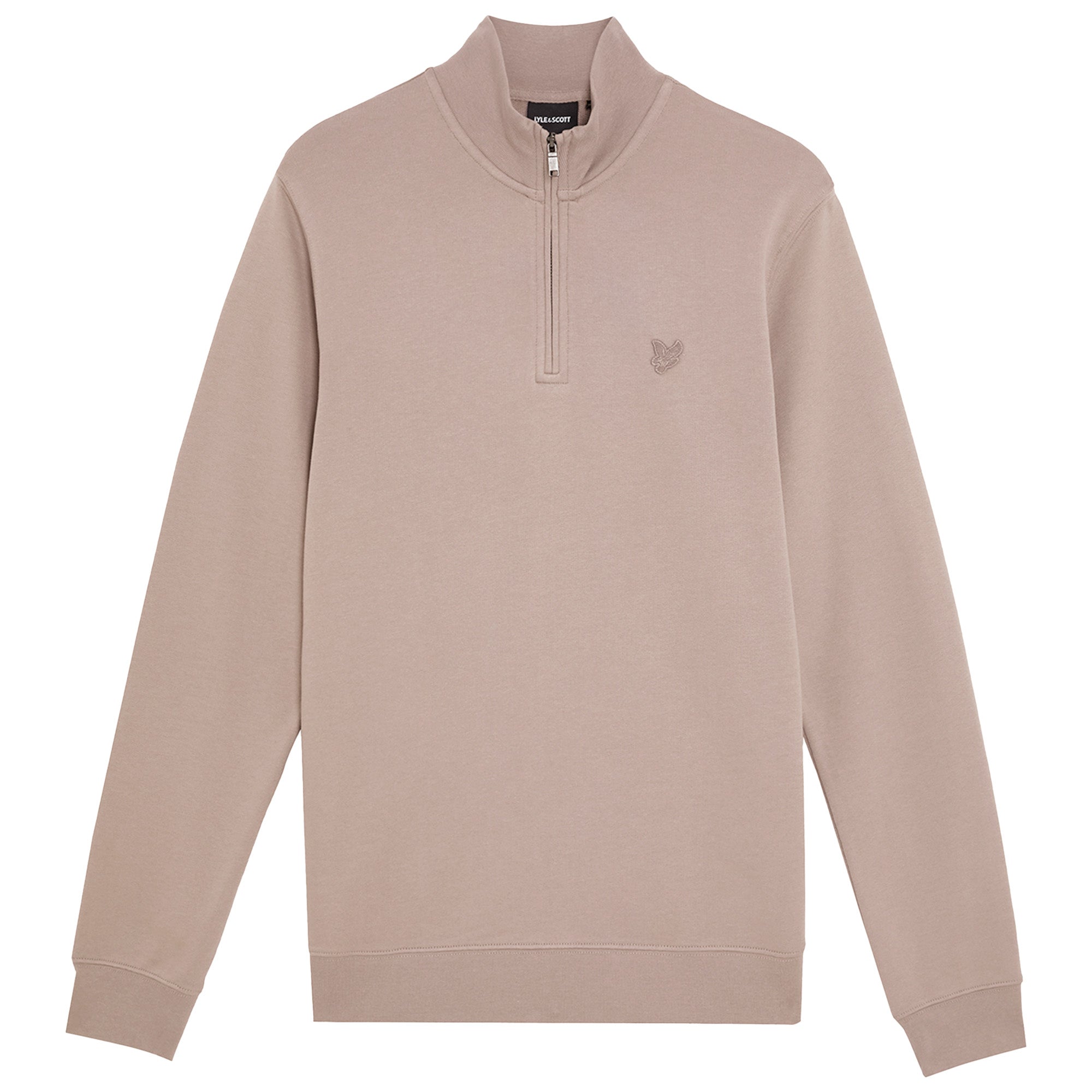 Lyle & Scott Tonal Superfine Quarter Zip Sweatshirt
