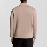 Lyle & Scott Tonal Superfine Quarter Zip Sweatshirt