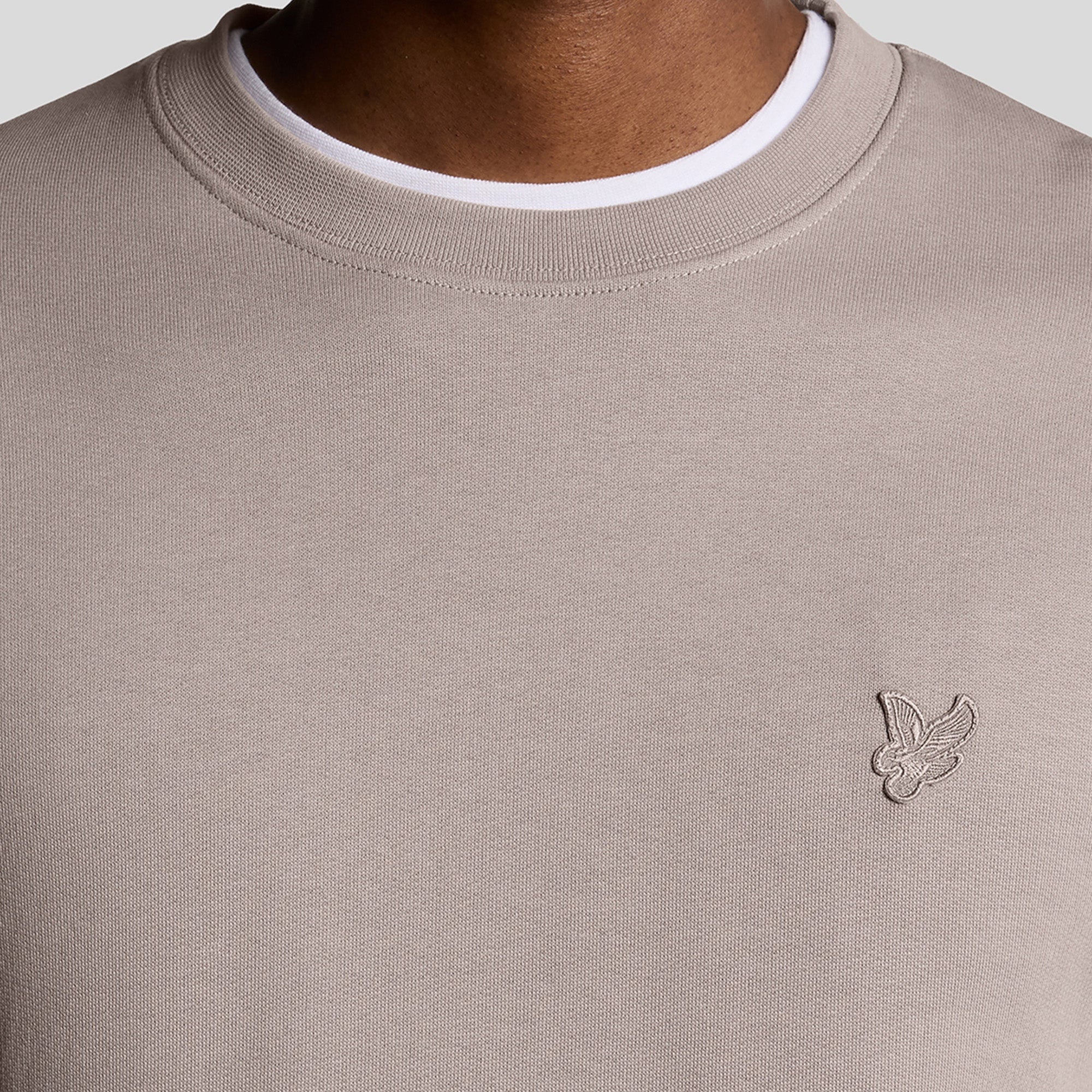 Lyle & Scott Tonal Superfine Crew Neck Sweat