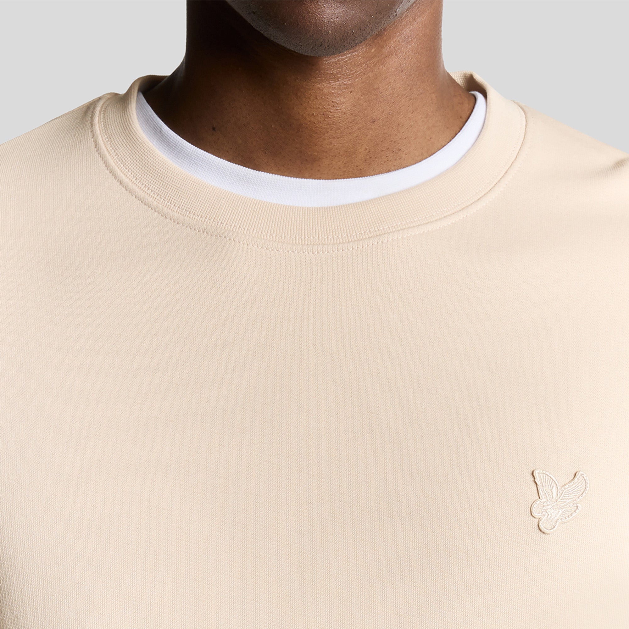 Lyle & Scott Tonal Superfine Crew Neck Sweat