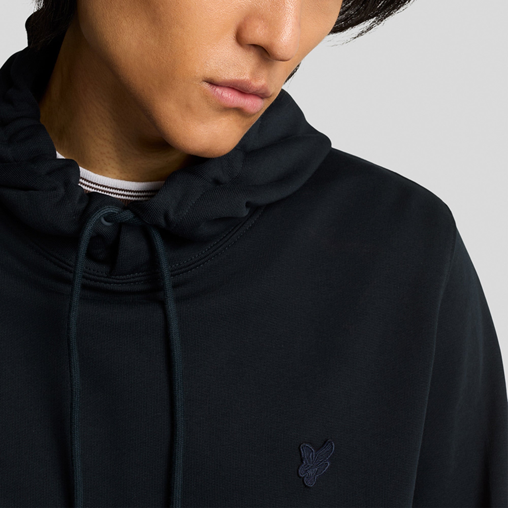 Lyle & Scott Tonal Superfine Overhead Hoodie