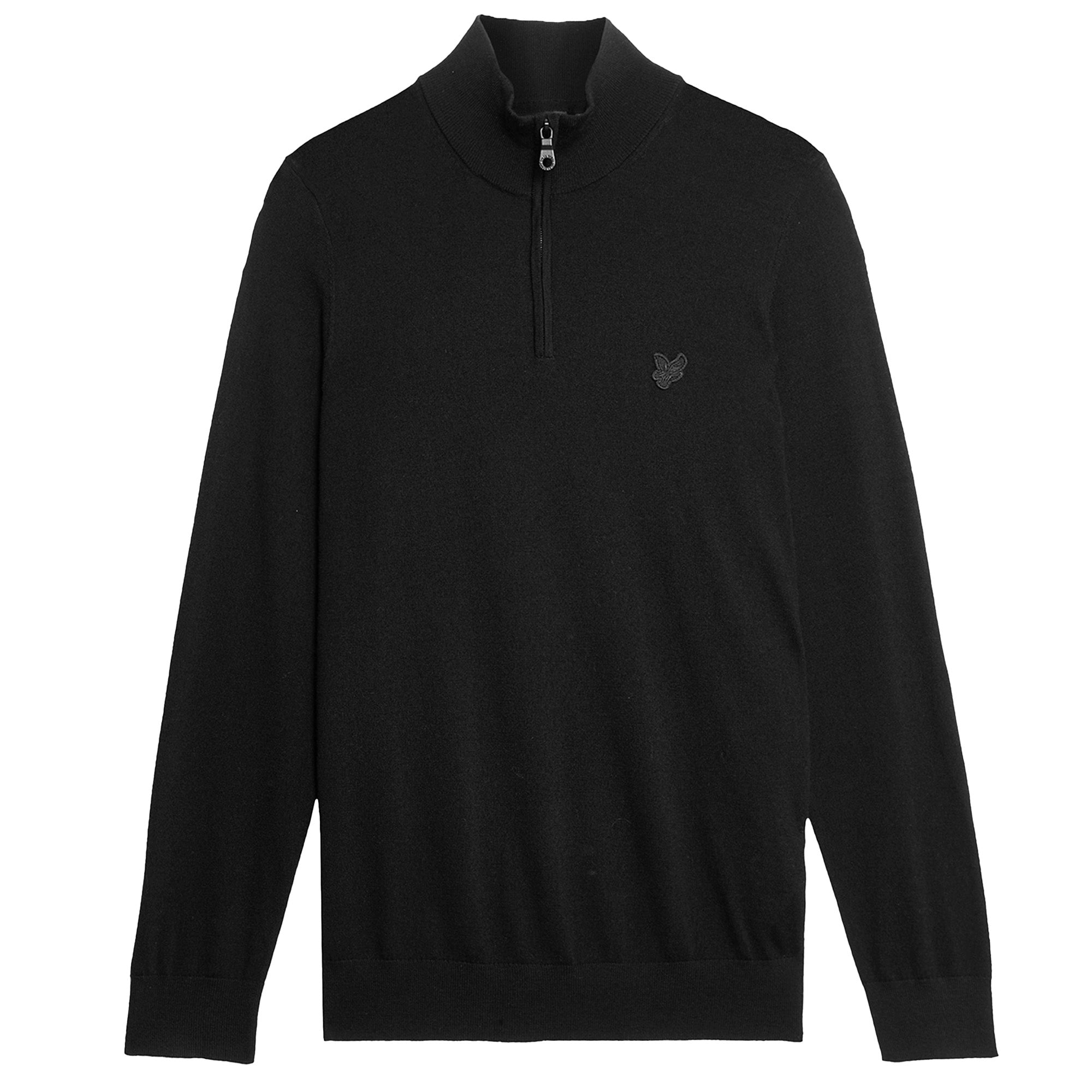 Lyle & Scott Tonal Merino Quarter Zip Jumper