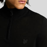 Lyle & Scott Tonal Merino Quarter Zip Jumper