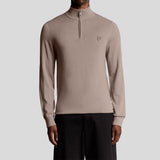 Lyle & Scott Tonal Merino Quarter Zip Jumper