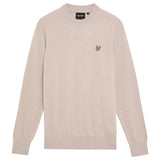 Lyle & Scott Tonal Eagle Lambswool Crew Neck Jumper