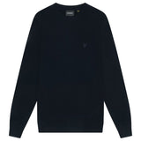Lyle & Scott Tonal Eagle Lambswool Crew Neck Jumper