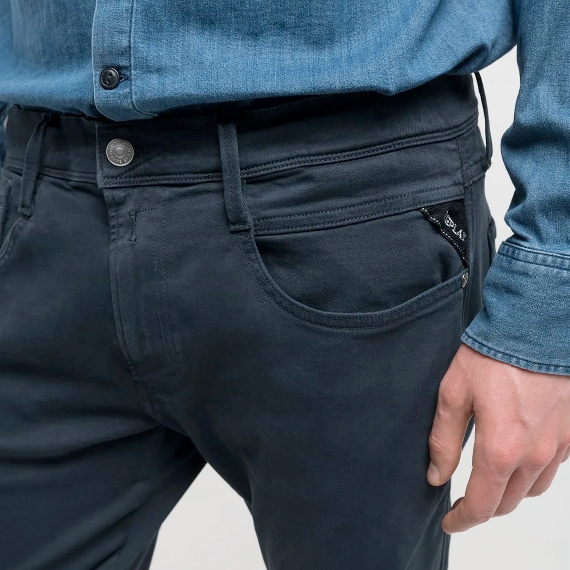 Replay Hyperflex Anbass Colour Edition Slim Tapered Jeans