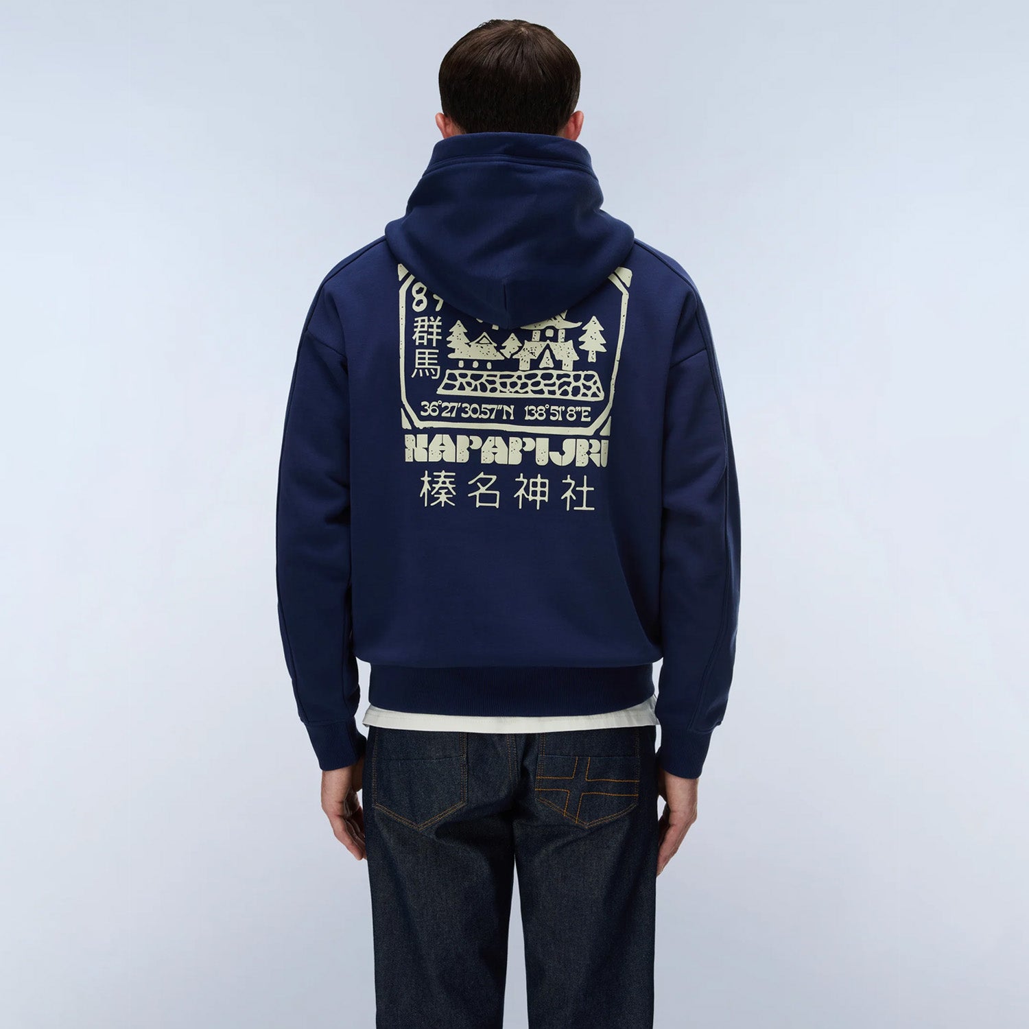 Napapijri B-Teza Puff Print Hoodie