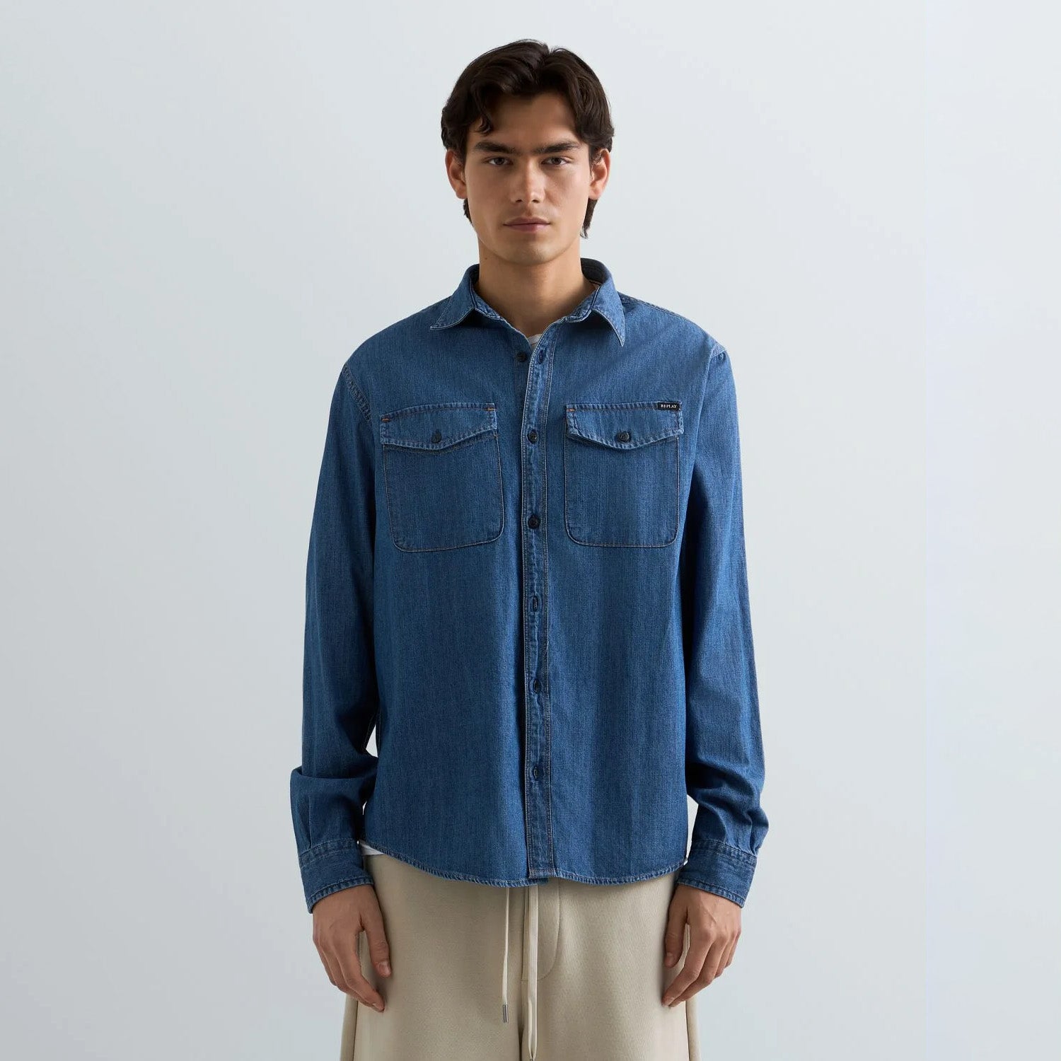 Replay Classic Denim Shirt