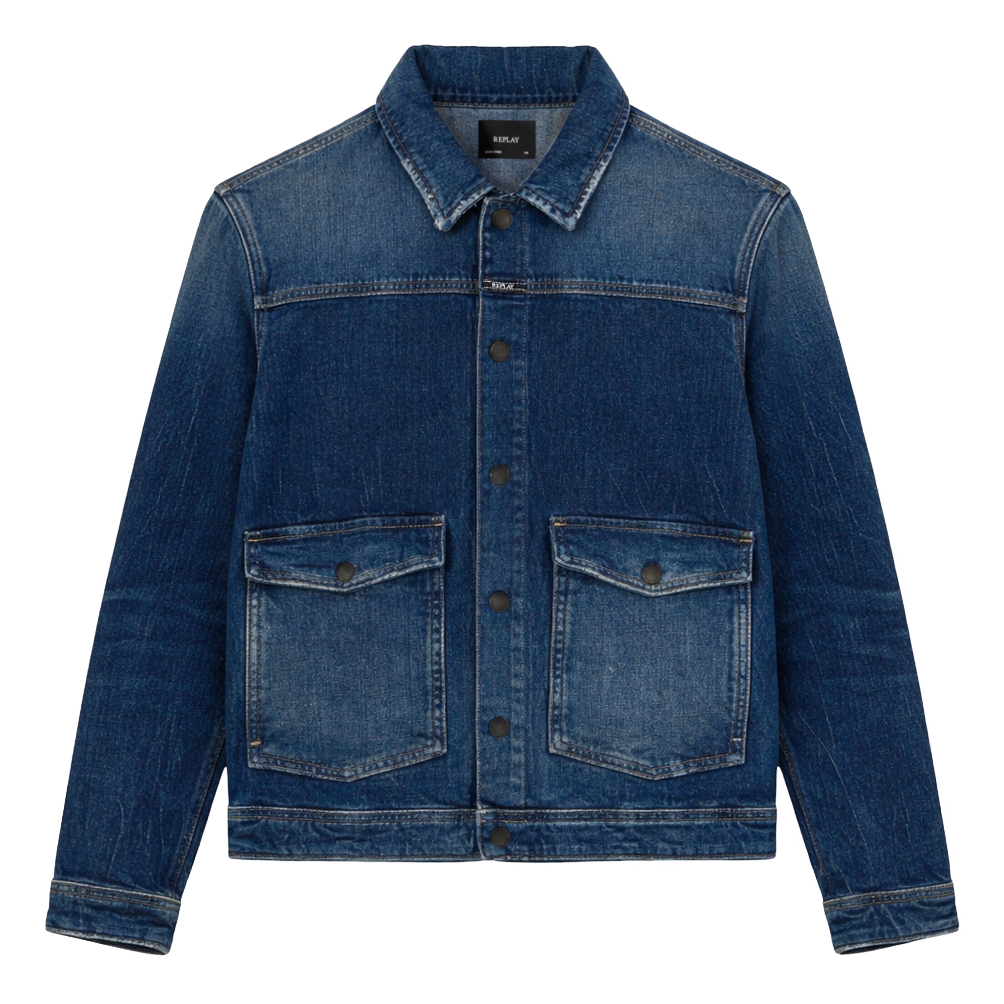 Replay Dark Denim Worker Jacket