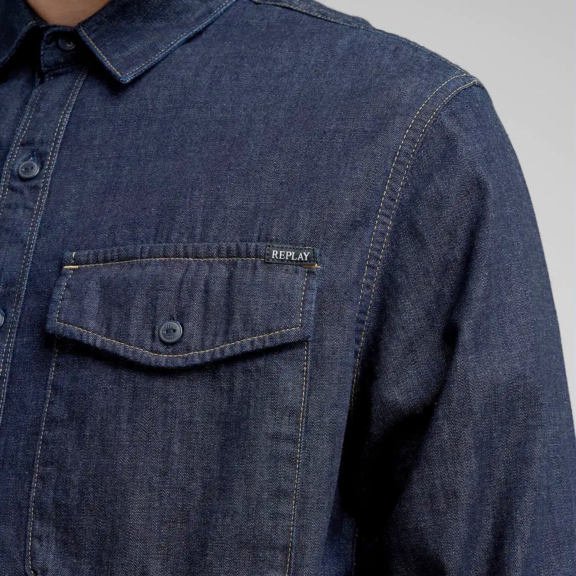 Replay Classic Denim Shirt