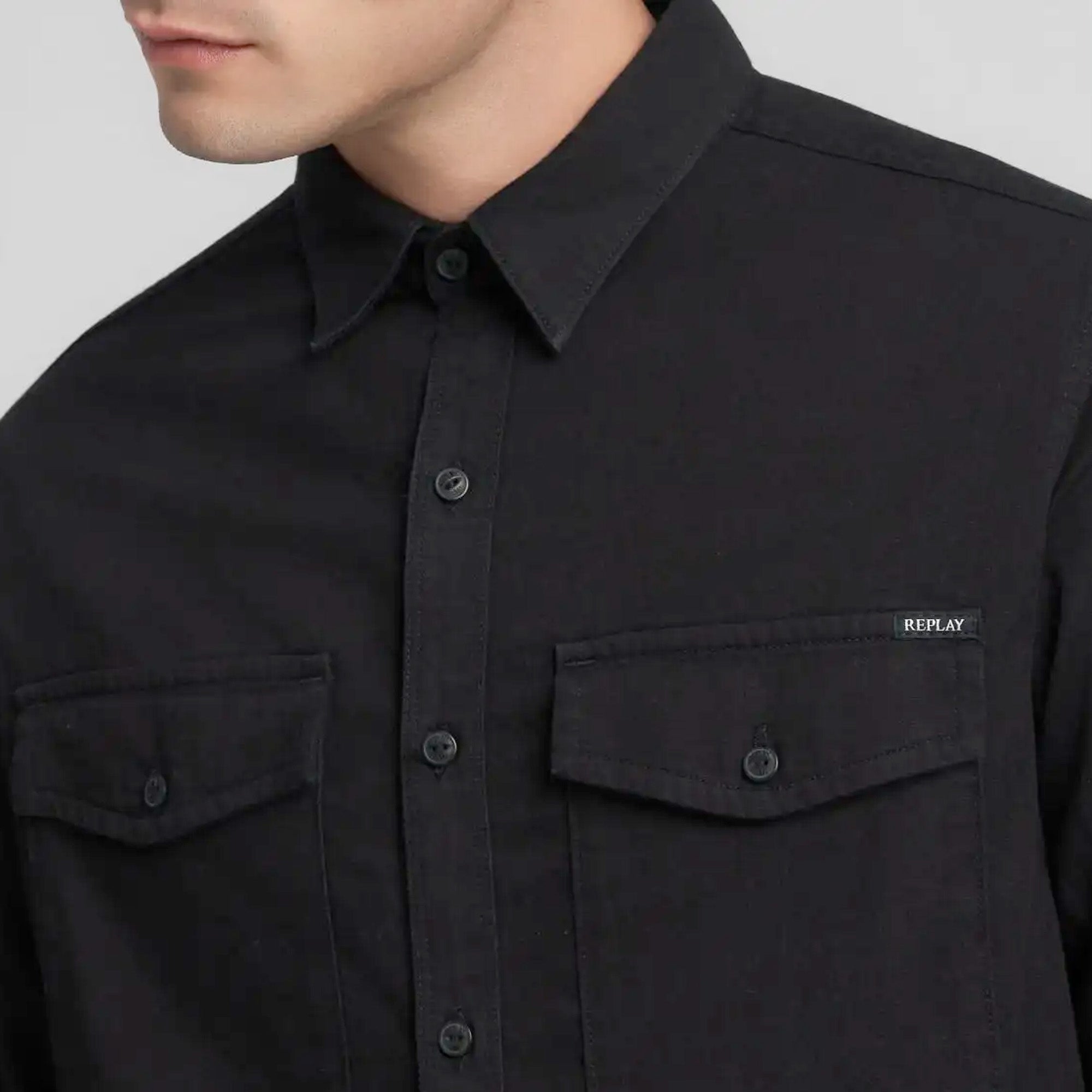 Replay Classic Denim Shirt