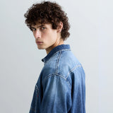 Replay Oversized Denim Overshirt