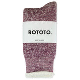 ROTOTO Double Face Merino Wool Crew Socks