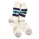 ROTOTO Coarse Ribbed Old School Crew Socks