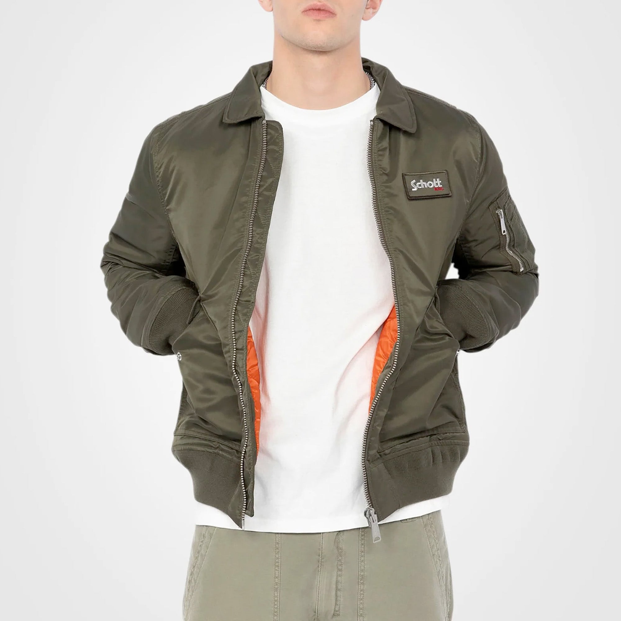 Schott 210100RS Classic Bomber Jacket