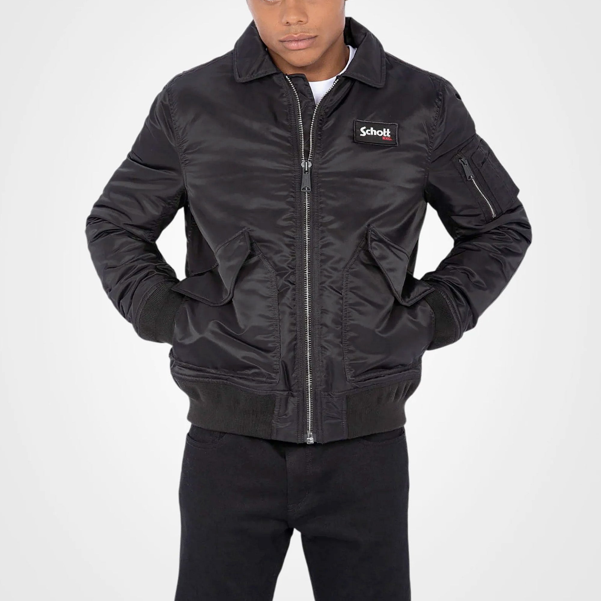 Schott 210100RS Classic Bomber Jacket