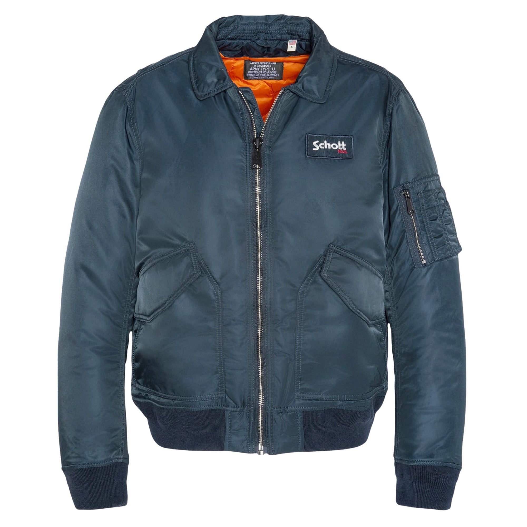 Schott 210100RS Classic Bomber Jacket