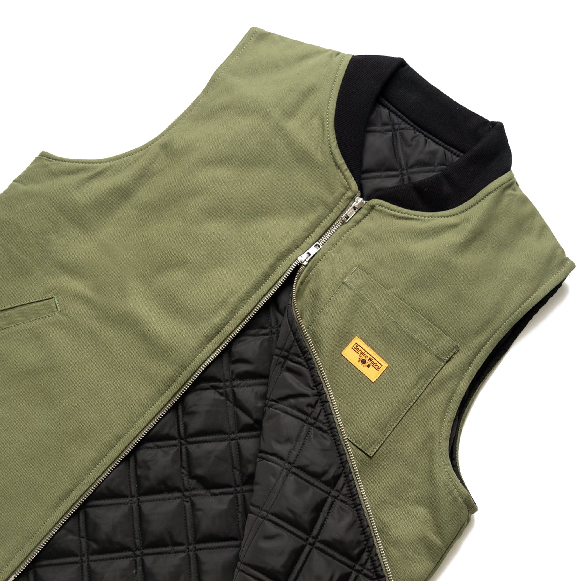Service Works Padded Work Vest Jacket