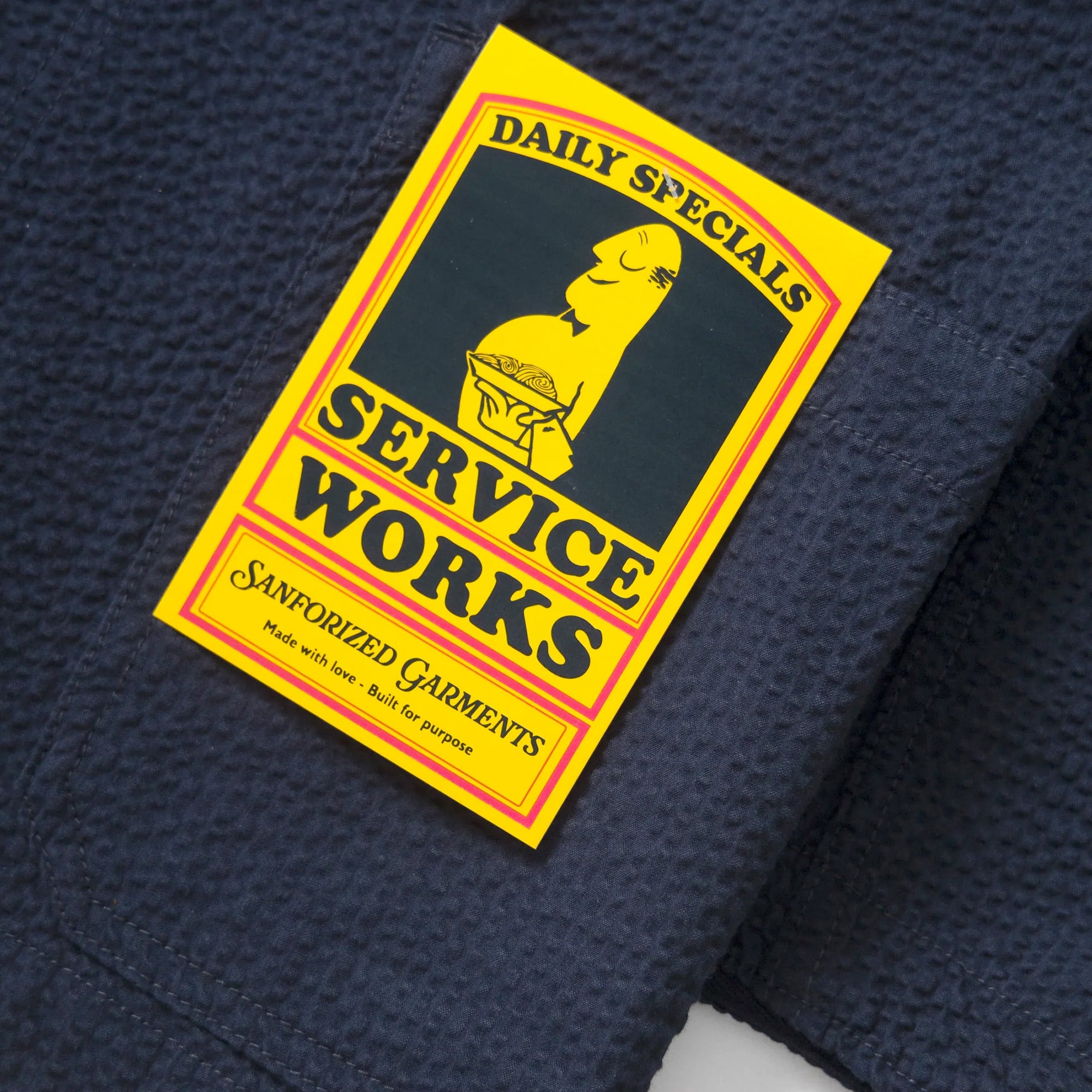 Service Works Seersucker Server Suit Jacket