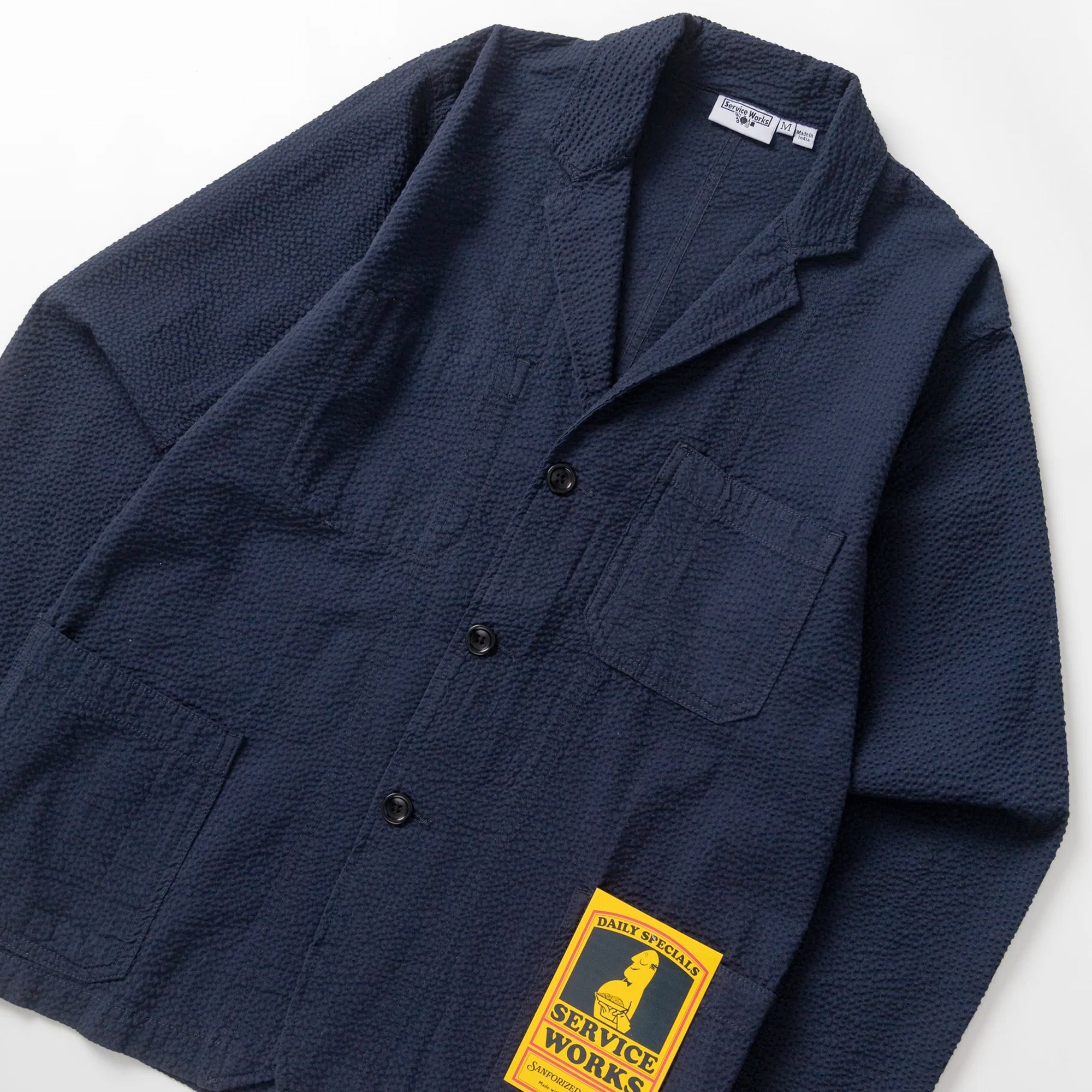 Service Works Seersucker Server Suit Jacket