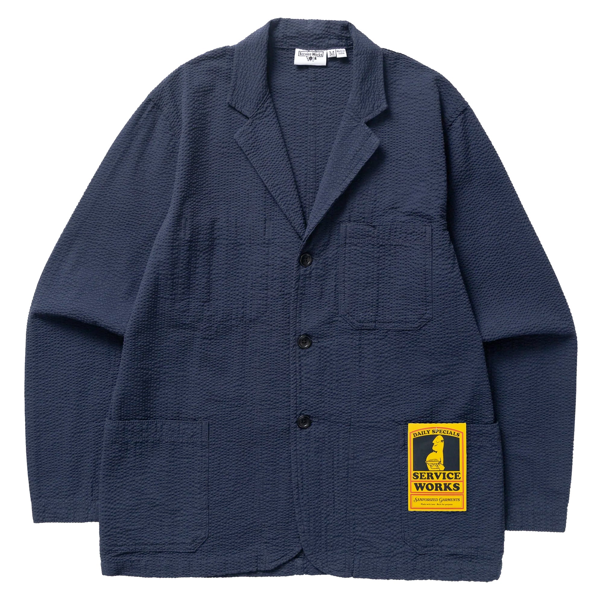 Service Works Seersucker Server Suit Jacket