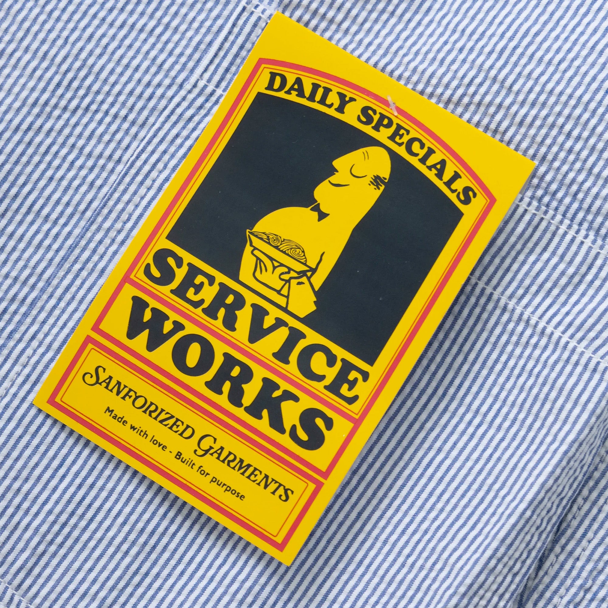 Service Works Seersucker Server Suit Jacket