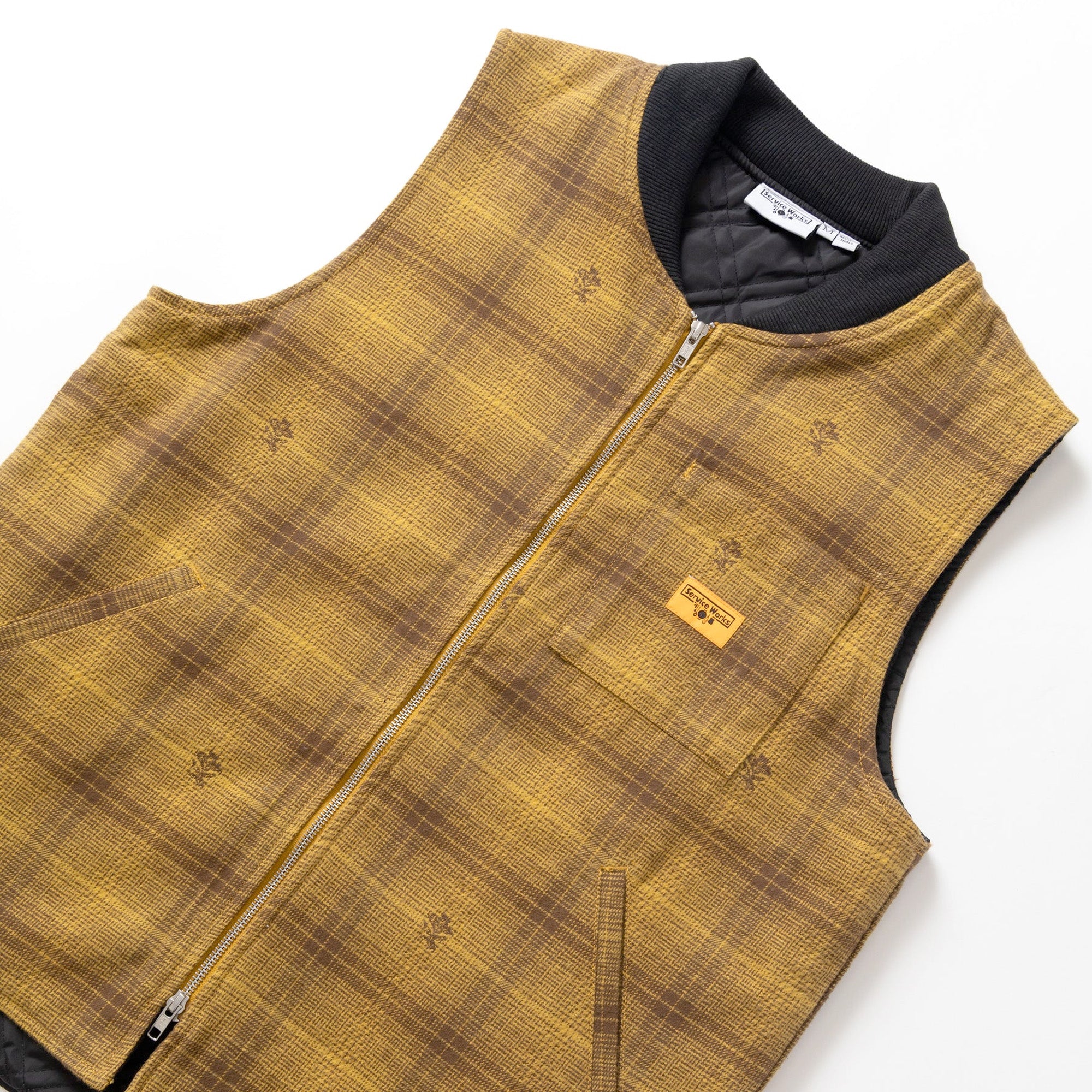 Service Works Thistle Plaid Work Vest