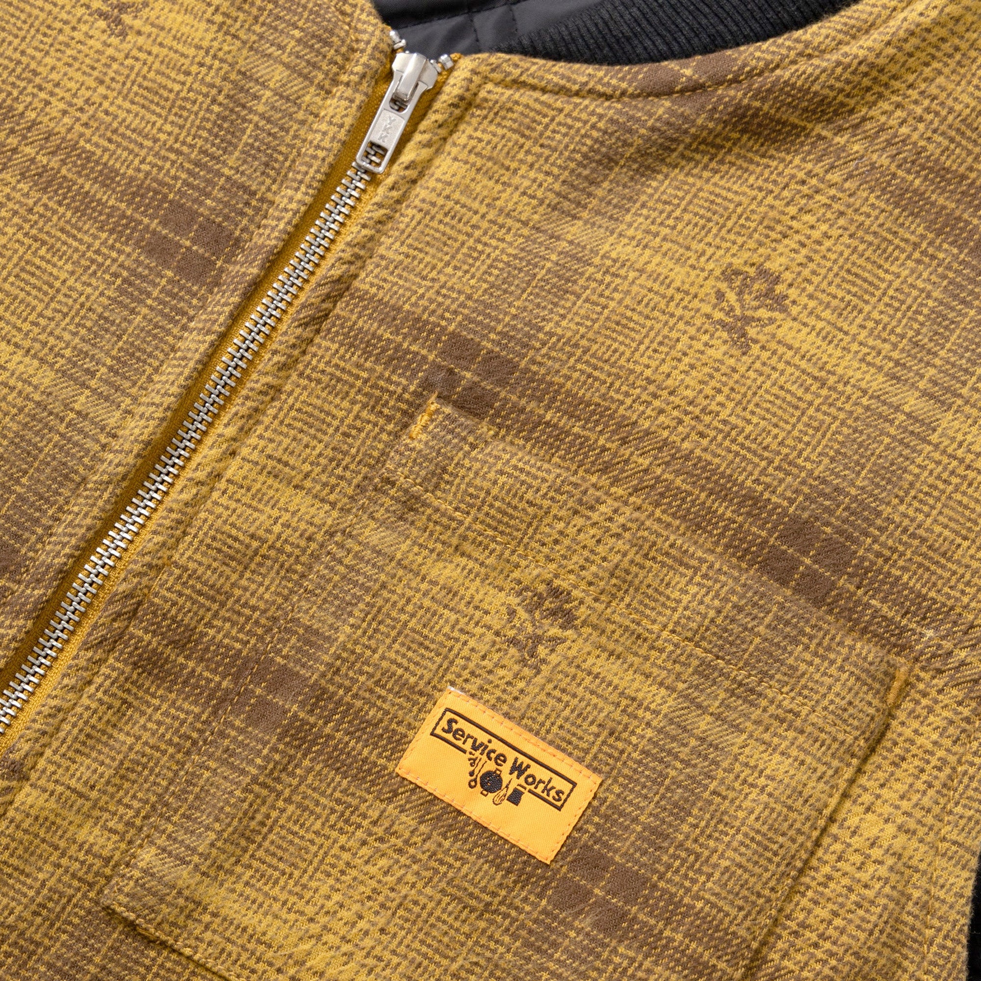 Service Works Thistle Plaid Work Vest