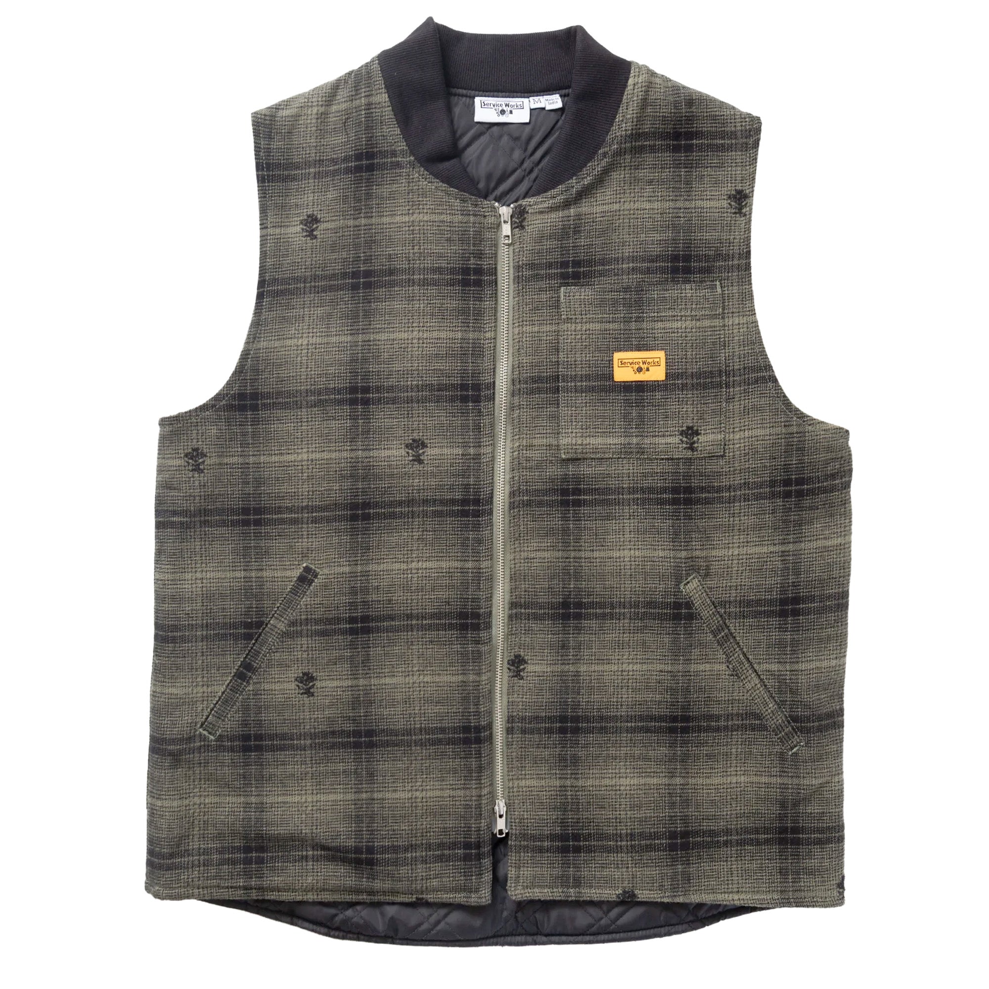 Service Works Thistle Plaid Work Vest