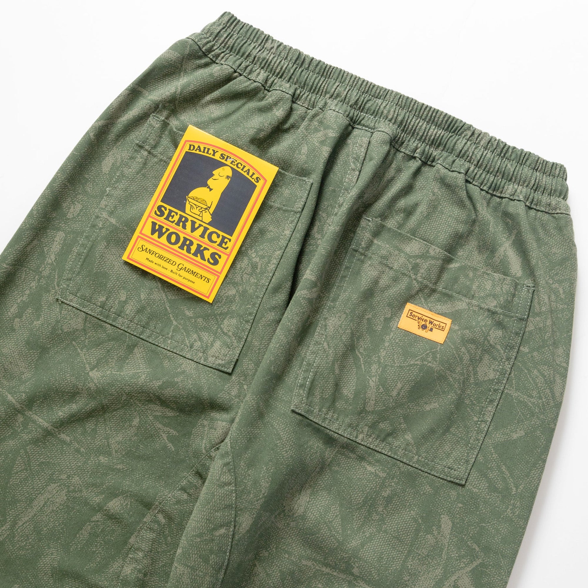 Service Works Xerox Camo Chef Pant